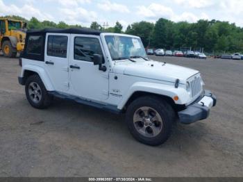  Salvage Jeep Wrangler