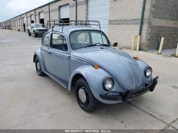  Salvage Volkswagen Beetle