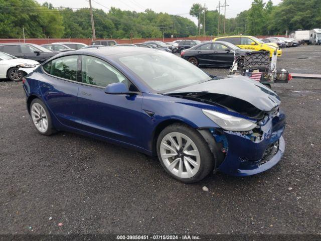  Salvage Tesla Model 3