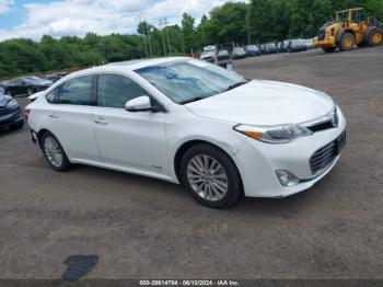  Salvage Toyota Avalon Hybrid