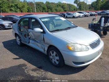  Salvage Toyota Corolla