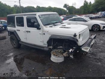  Salvage Jeep Wrangler