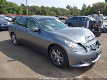  Salvage INFINITI G37x