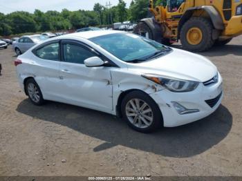  Salvage Hyundai ELANTRA