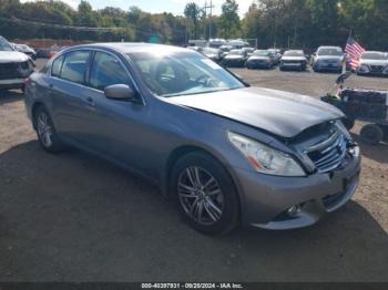  Salvage INFINITI G37x