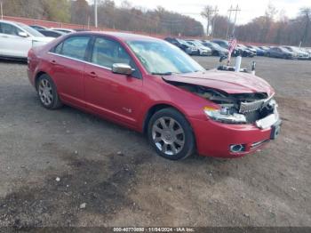  Salvage Lincoln MKZ