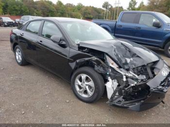  Salvage Hyundai ELANTRA