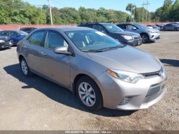  Salvage Toyota Corolla