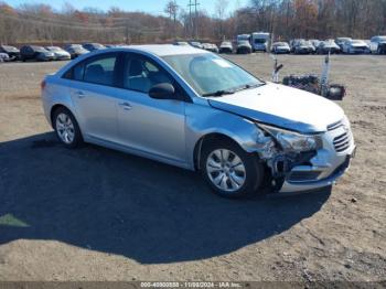  Salvage Chevrolet Cruze