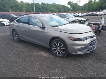  Salvage Chevrolet Malibu