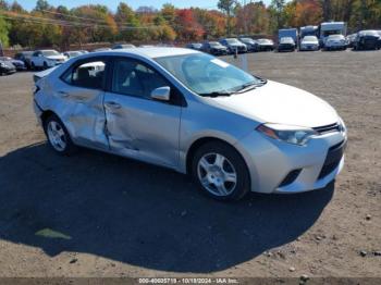  Salvage Toyota Corolla