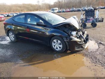  Salvage Hyundai ELANTRA