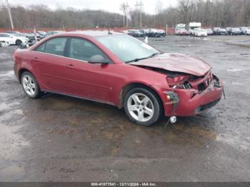  Salvage Pontiac G6