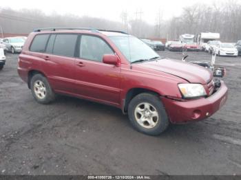  Salvage Toyota Highlander