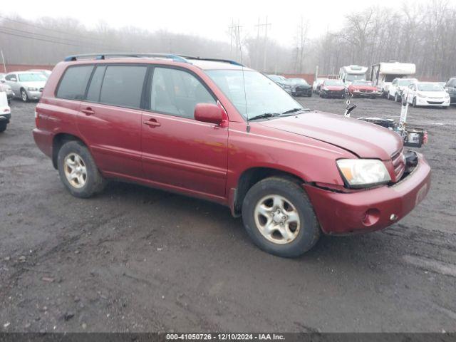  Salvage Toyota Highlander