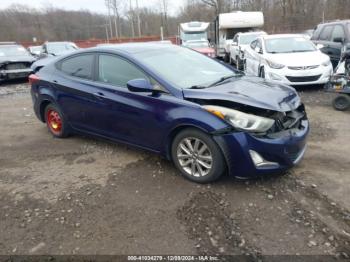  Salvage Hyundai ELANTRA