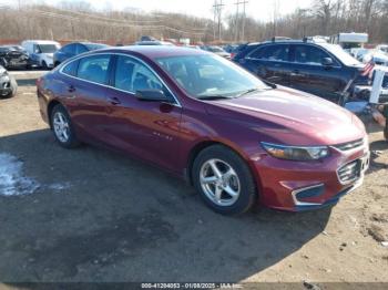  Salvage Chevrolet Malibu