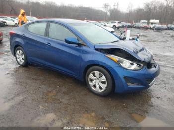  Salvage Hyundai ELANTRA