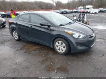  Salvage Hyundai ELANTRA