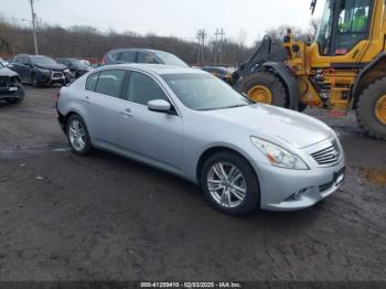  Salvage INFINITI G37x