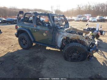  Salvage Jeep Wrangler