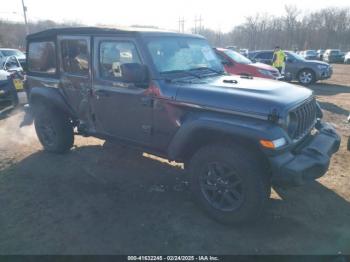  Salvage Jeep Wrangler