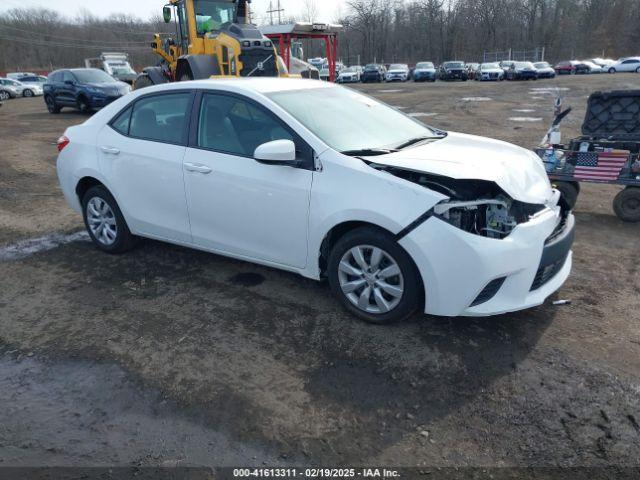 Salvage Toyota Corolla