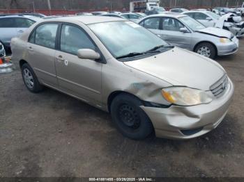  Salvage Toyota Corolla