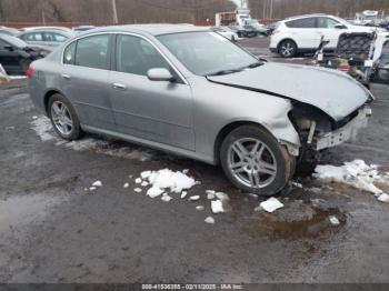  Salvage INFINITI G35x