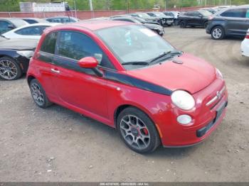  Salvage FIAT 500