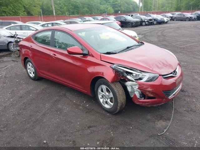  Salvage Hyundai ELANTRA