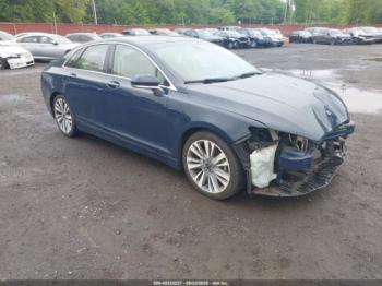  Salvage Lincoln MKZ