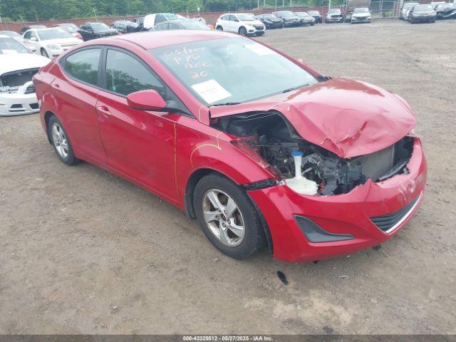  Salvage Hyundai ELANTRA