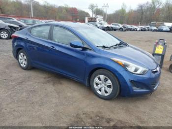  Salvage Hyundai ELANTRA
