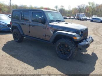  Salvage Jeep Wrangler
