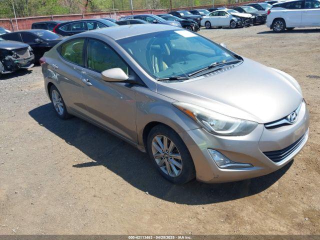  Salvage Hyundai ELANTRA