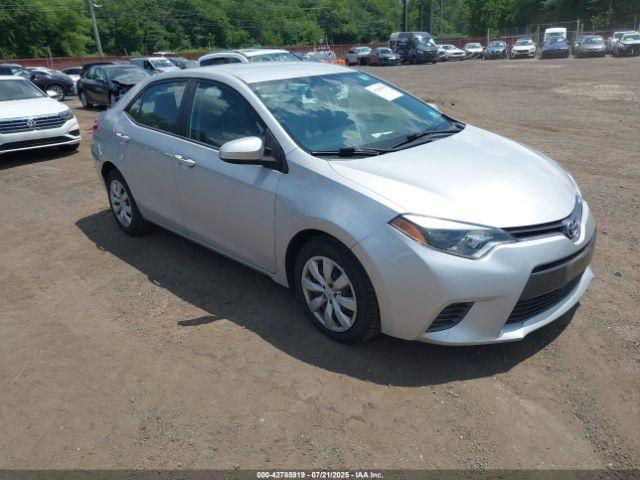  Salvage Toyota Corolla