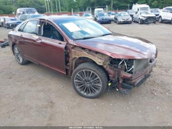  Salvage Lincoln MKZ