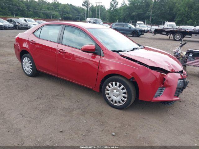  Salvage Toyota Corolla