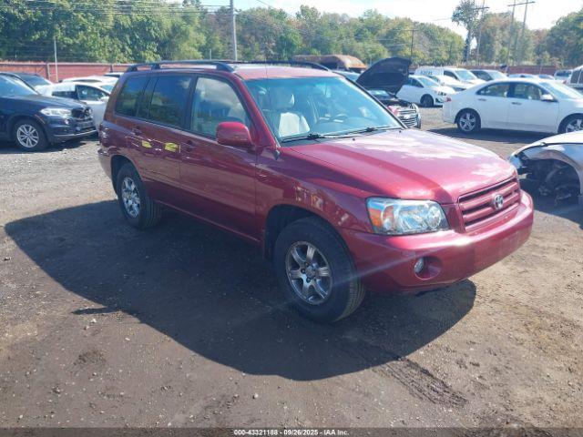  Salvage Toyota Highlander