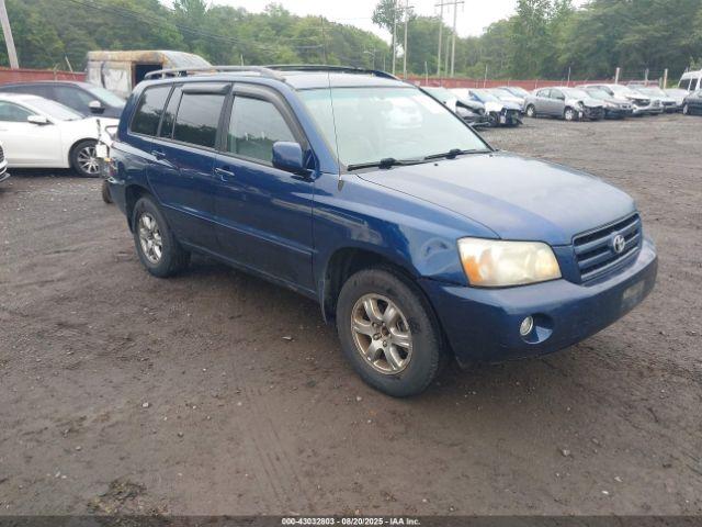  Salvage Toyota Highlander