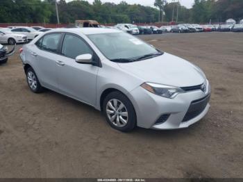  Salvage Toyota Corolla