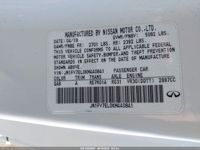 INFINITI Q60 3.0t Red Sport 400 Image 8