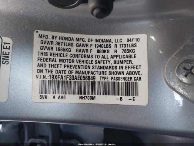 Honda Civic Vp Image 7