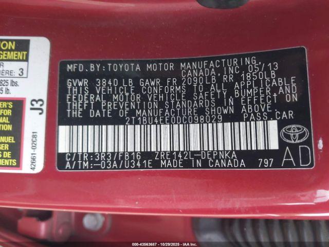 Toyota Corolla Le Image 15