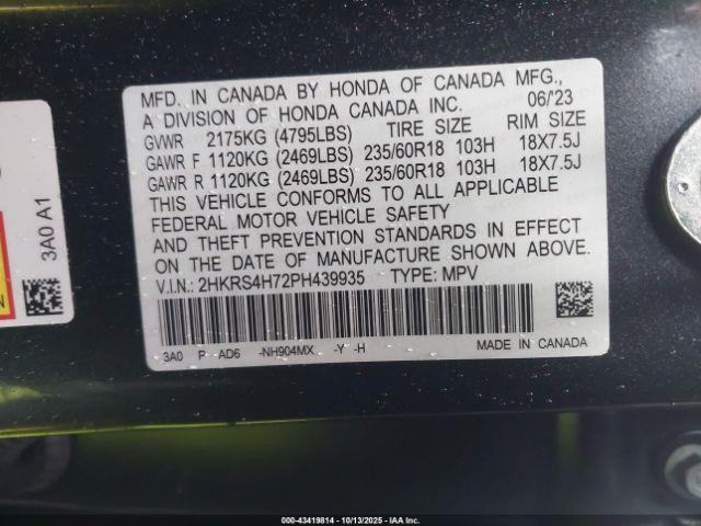 Honda CR-V Ex-l Awd Image 13