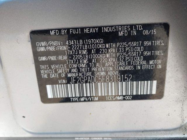 Subaru Crosstrek 2.0i Premium Image 17