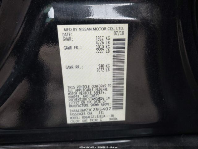 Nissan Altima 2.5 S Image 12