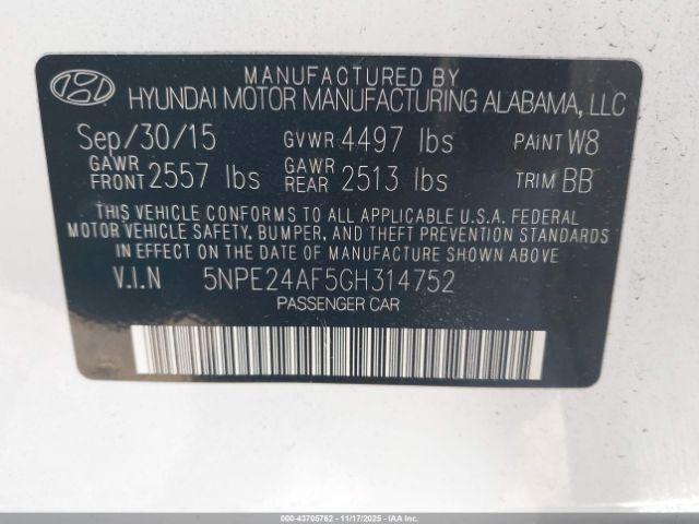 Hyundai SONATA Se Image 9