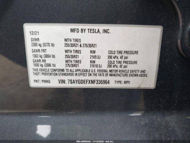 Tesla Model Y Performance Dual Motor All-wheel Drive Image 7